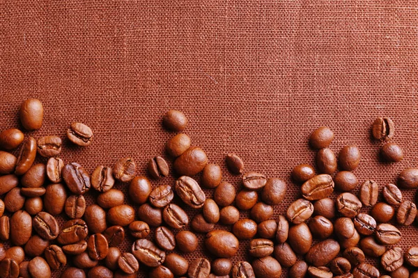 Frame of coffee beans — Stock Photo, Image