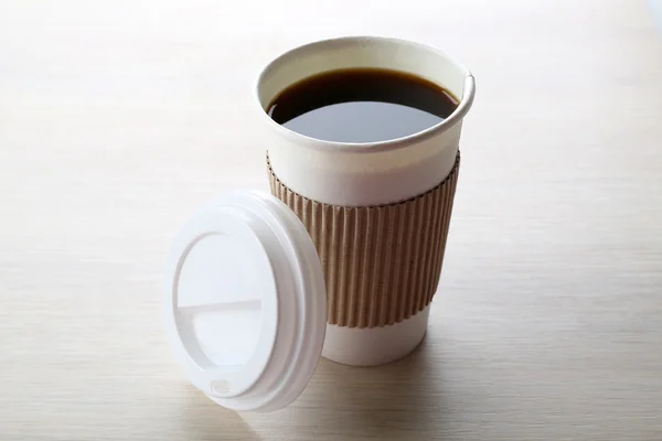 Tasse de café en papier — Photo