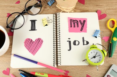 yazıt üzerinde çalışma alanı'na işimi seviyorum