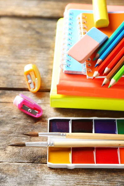 Papelería de escuela brillante —  Fotos de Stock