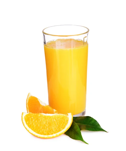 Glass of orange juice — Stock Photo, Image