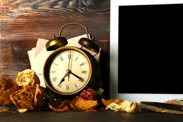 Ancient things and tablet — Stock Photo, Image