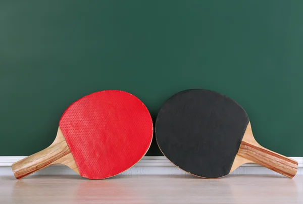 Raquetes de ténis de mesa — Fotografia de Stock