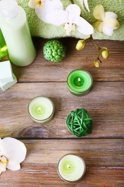 Güzel spa kompozisyonu