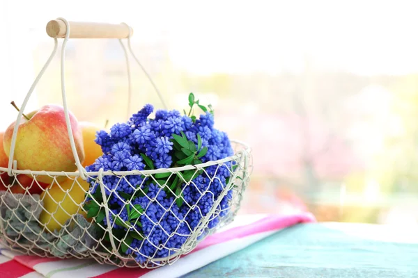 Bellissimo bouquet di muscari — Foto Stock