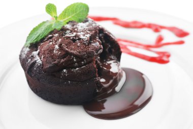 Çilek kremalı çikolatalı fondan