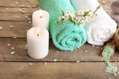 Güzel spa kompozisyonu