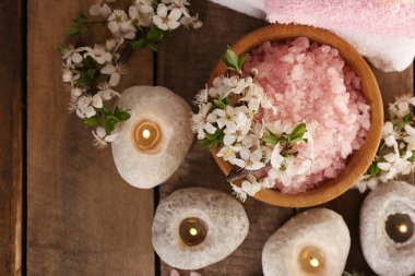 Güzel spa kompozisyonu