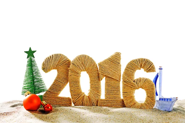 New year 2016 sign — Stock Photo, Image