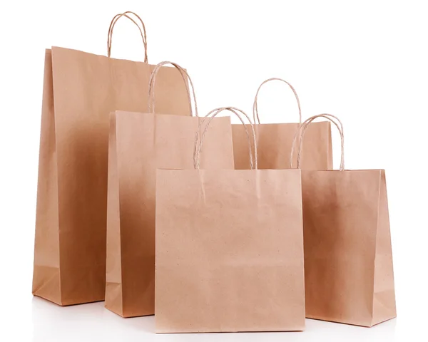 Papel Bolsas de compras — Foto de Stock