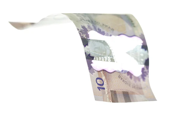 Canadense 10 dólares — Fotografia de Stock