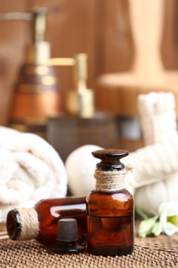 Güzel spa kompozisyonu