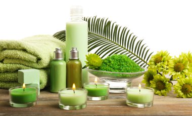 Güzel spa kompozisyonu