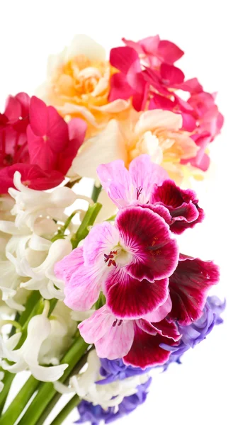 Beautiful bouquet of bright flowers — Stock Photo, Image