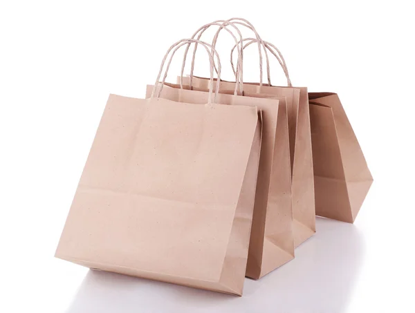 Papírové nákupní tašky — Stock fotografie