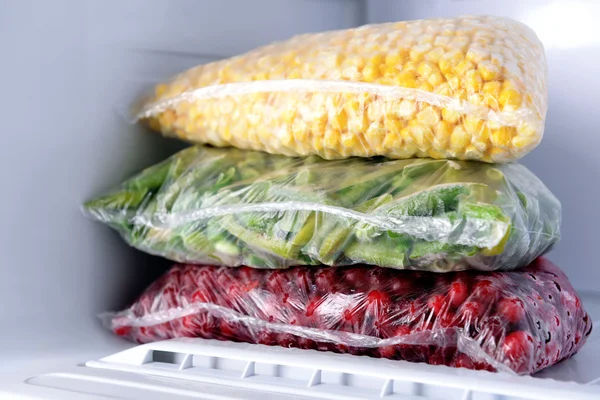 Bayas y hortalizas congeladas — Foto de Stock