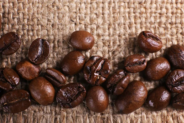 Frame of coffee beans — Stock Photo, Image