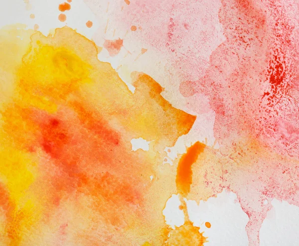 Watercolor texture on paper close-up — Stock Photo, Image