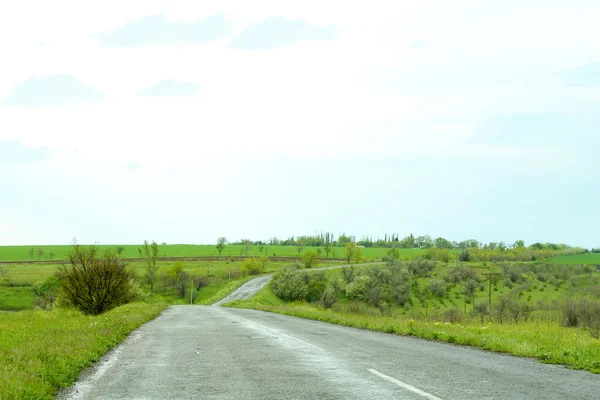 Asphalt road — Stock Photo, Image