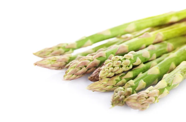 Fresh asparagus isolated on  white — Stock Photo, Image