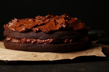 Lezzetli çikolatalı pasta