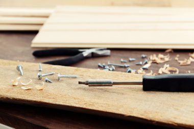 çalışma alanı inşaat araçları ile yakın çekim