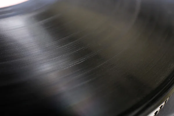 Grabación de vinilo, vista macro —  Fotos de Stock