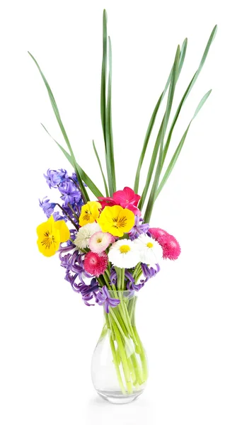 Mooi boeket van heldere bloemen — Stockfoto