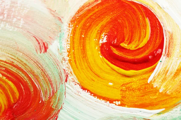 Abstract colorful brushstrokes — Stock Photo, Image