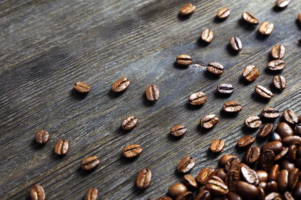 Kaffebönor bakgrund — Stockfoto