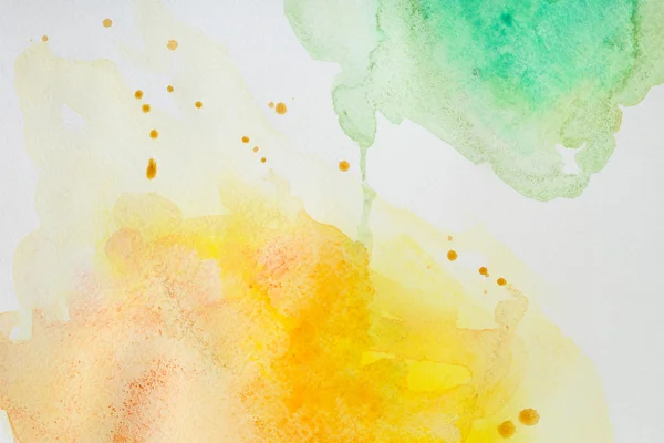 Watercolor texture on paper close-up — Stock Photo, Image