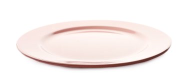 Boş renkli plaka üzerinde beyaz izole