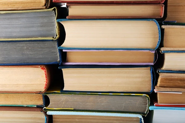 Stack of books background — Stock Photo, Image