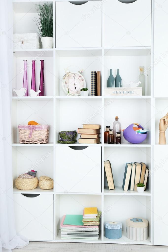 Modern design interior of room with closet, indoors