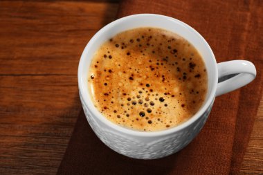 Bir fincan taze kahve.