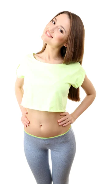 Young slim woman — Stock Photo, Image