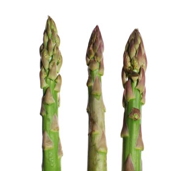 Taze kuşkonmaz izole beyaz