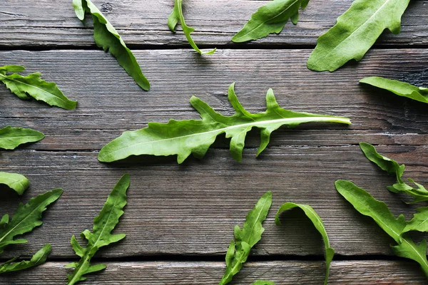 Green arugula leaves — Stock Photo, Image