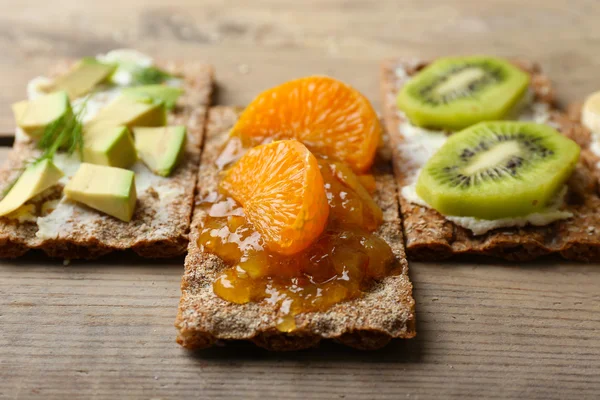 Sabrosos sándwiches vegetarianos — Foto de Stock