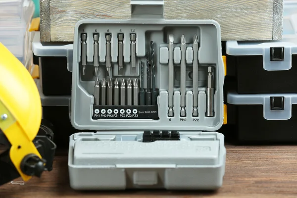 Set van tools workshop — Stockfoto