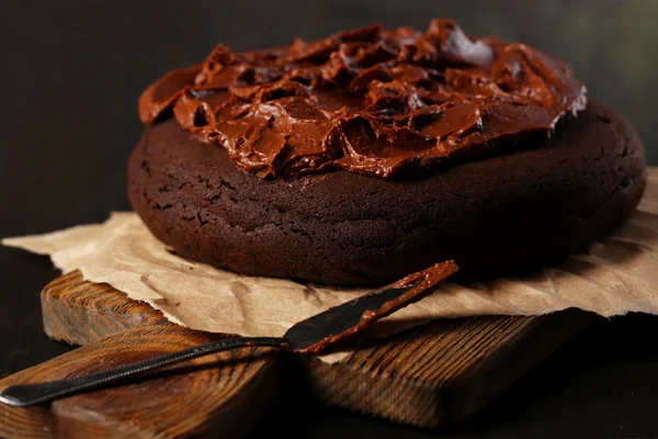 Lekkere chocoladetaart — Stockfoto