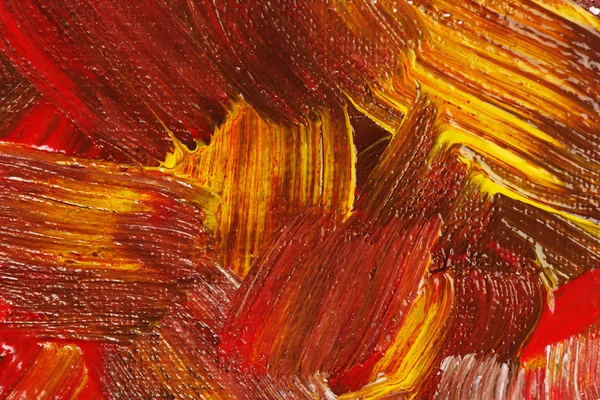 Абстрактные красочные мазки кисти в качестве фона — стоковое фото