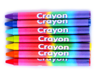 renkli pastel boya kalemi