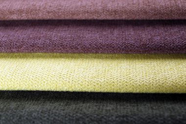 renkli doku kırıntıları yakından