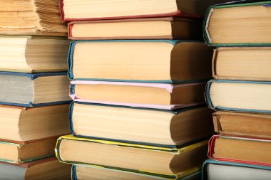 kitapların arka plan yığını