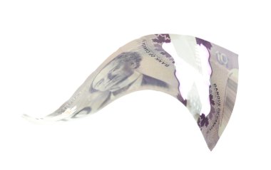 beyaz izole Kanada 10 dolar