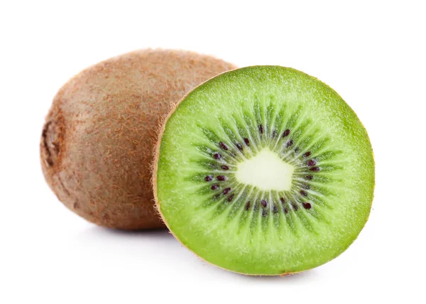 Juicy kiwi fruit isolated on white — Stock Photo, Image