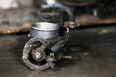 araba iç kısmı yakın çekim