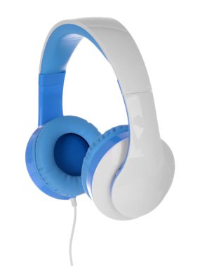 Kulaklıklar beyaza izole edildi