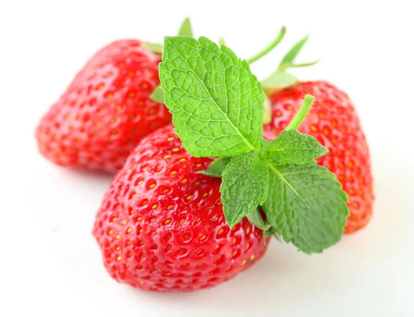 Red ripe strawberries — Stock Photo, Image